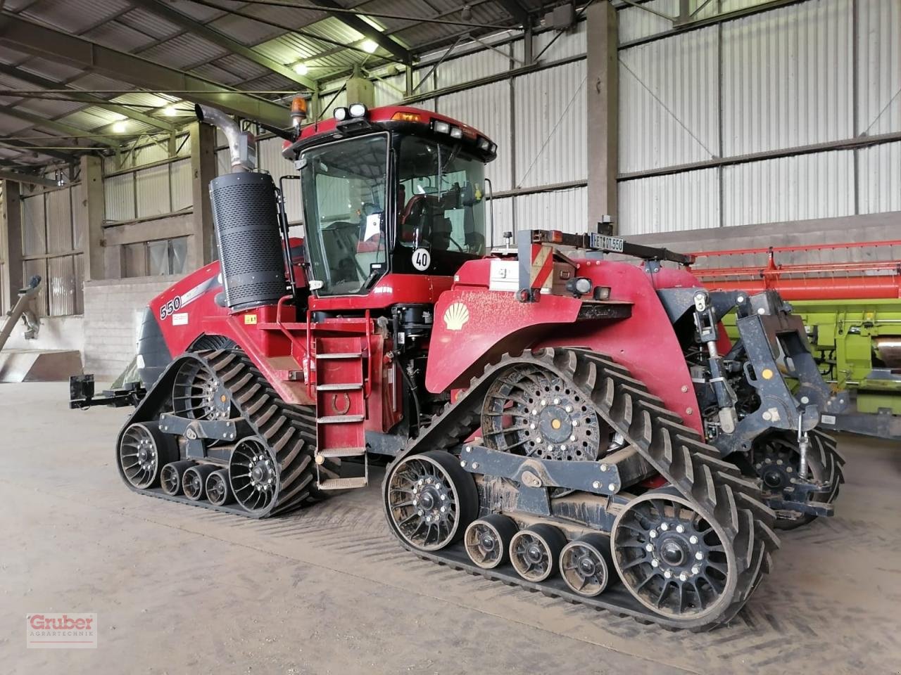 Traktor Türe ait Case IH Quadtrac STX 550, Gebrauchtmaschine içinde Nordhausen OT Hesserode (resim 4)