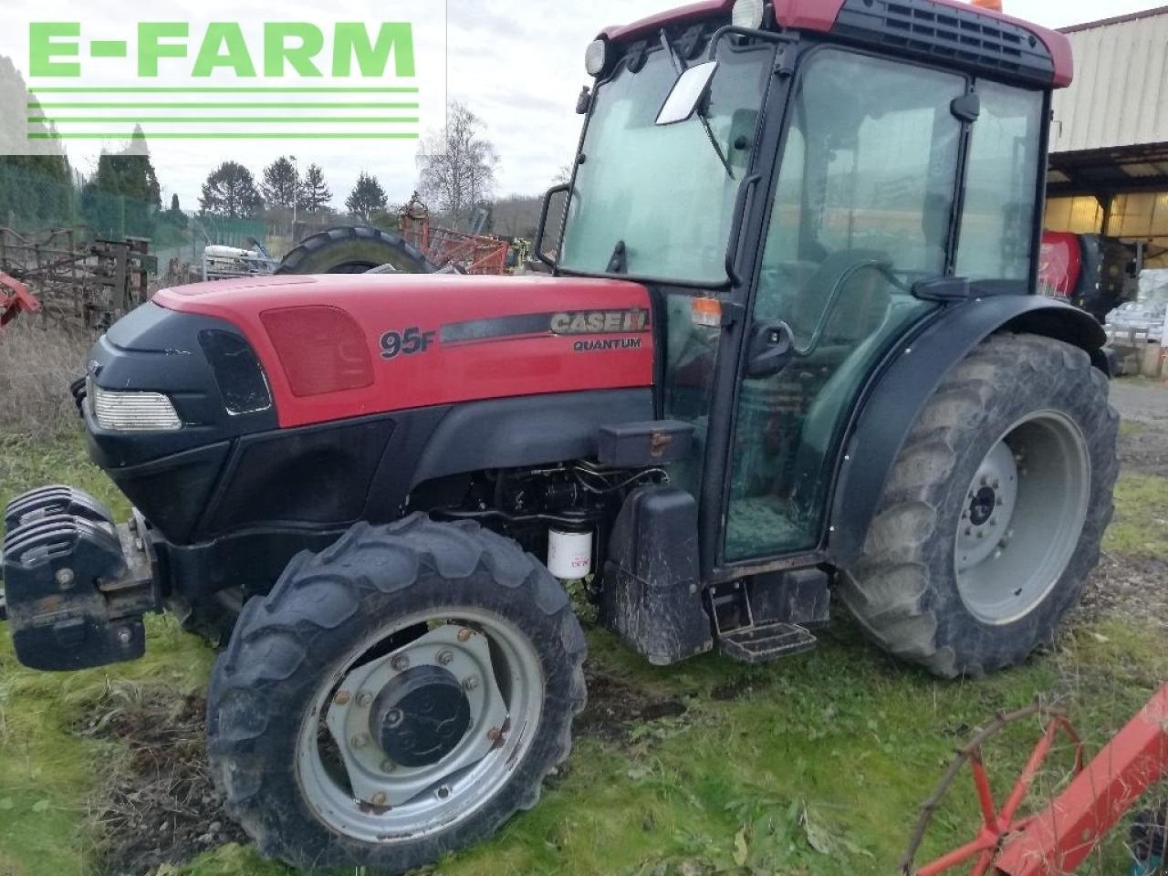 Traktor typu Case IH quantum 95 f, Gebrauchtmaschine w BLESMES (Zdjęcie 1)