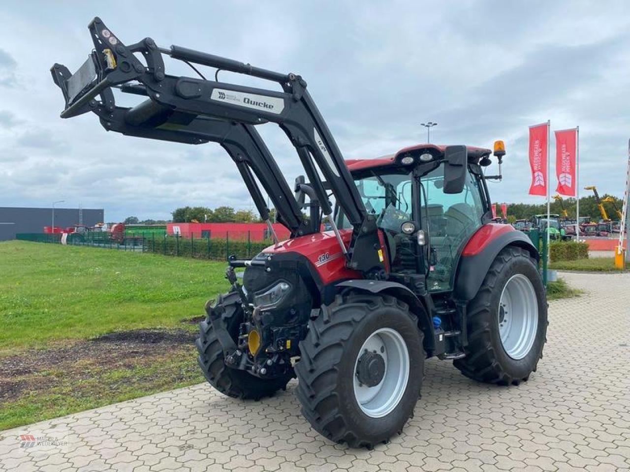 Traktor of the type Case IH VESTRUM 130 CVX MIT FZW, Gebrauchtmaschine in Oyten (Picture 1)