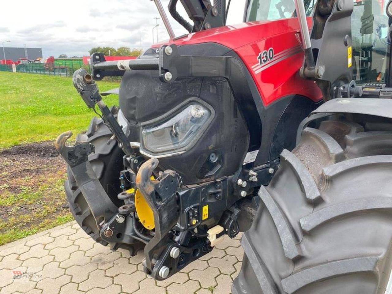 Traktor des Typs Case IH VESTRUM 130 CVX MIT FZW, Gebrauchtmaschine in Oyten (Bild 2)