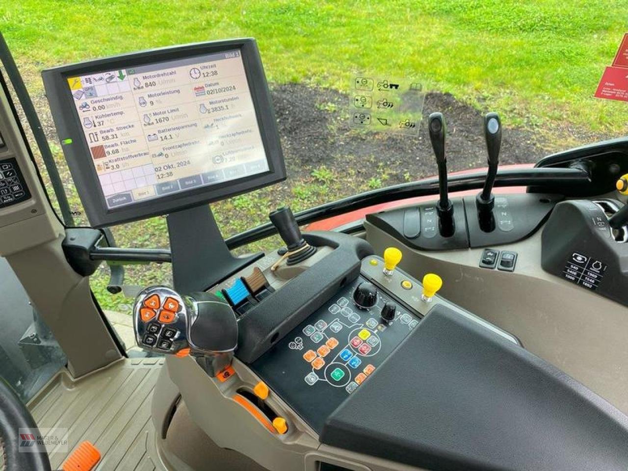 Traktor tip Case IH VESTRUM 130 CVX MIT FZW, Gebrauchtmaschine in Oyten (Poză 8)