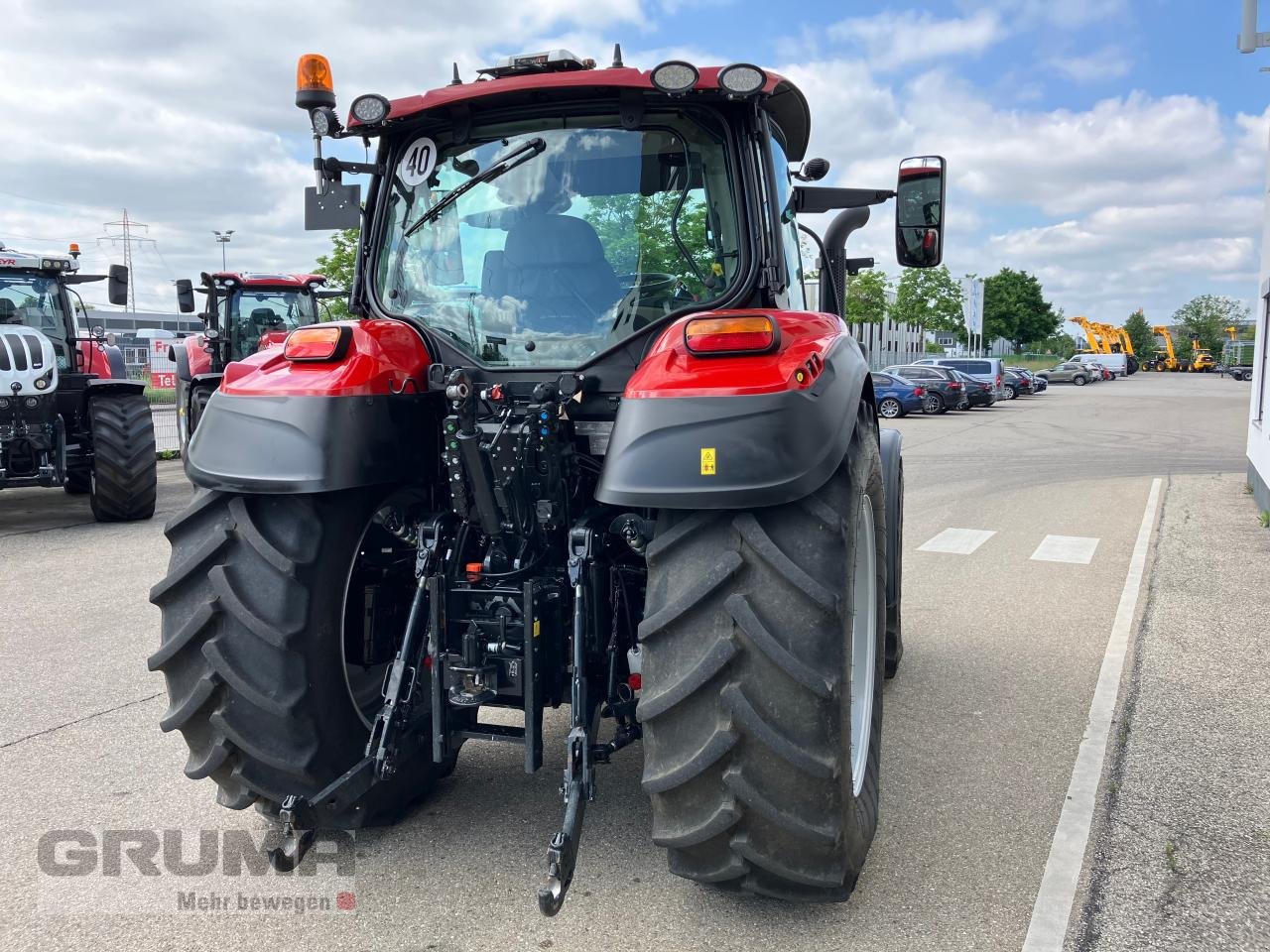 Traktor des Typs Case IH Vestrum 130 CVX, Gebrauchtmaschine in Friedberg-Derching (Bild 4)