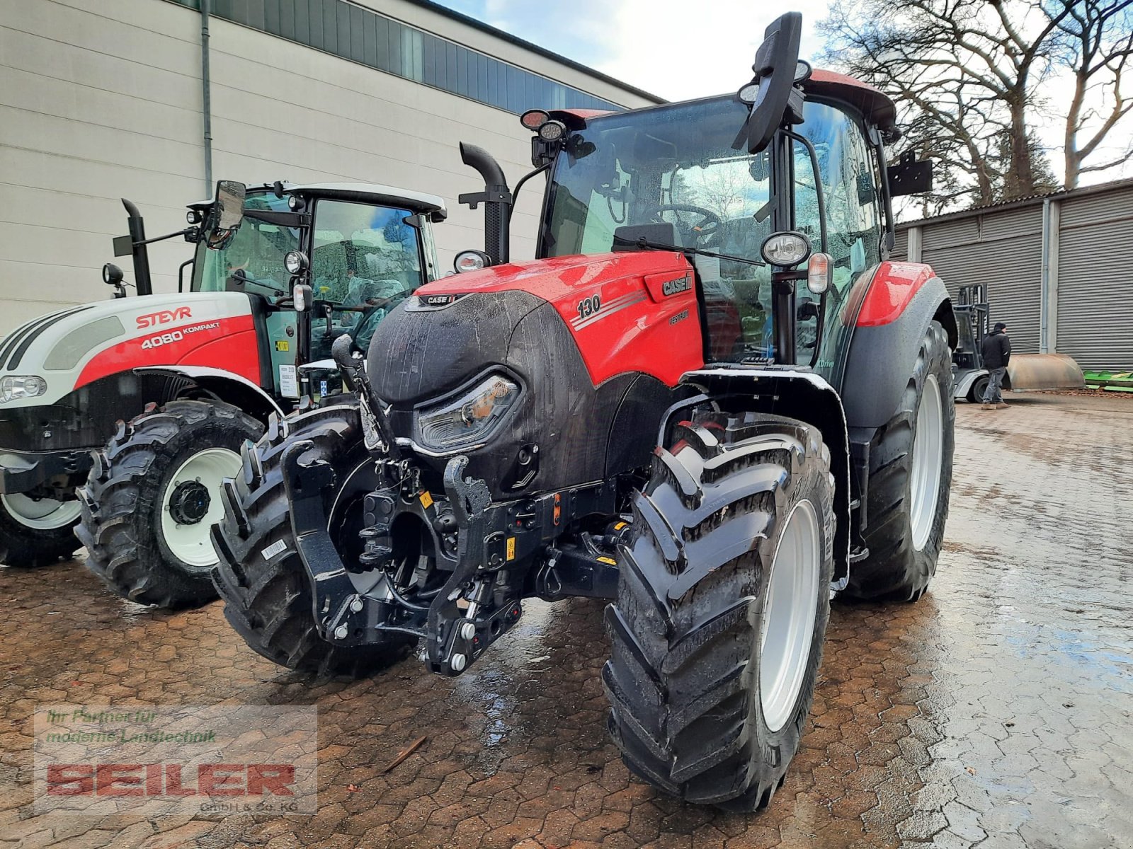 Traktor Türe ait Case IH Vestrum 130 CVX, Neumaschine içinde Ansbach (resim 2)