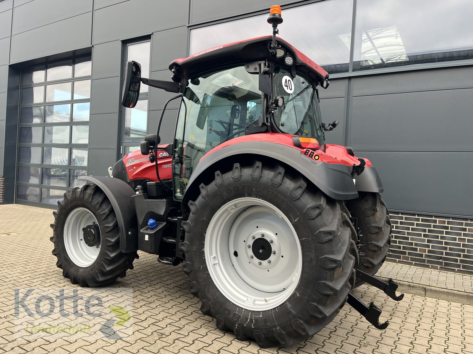 Traktor van het type Case IH Vestrum 130 CVX, Gebrauchtmaschine in Rieste (Foto 8)