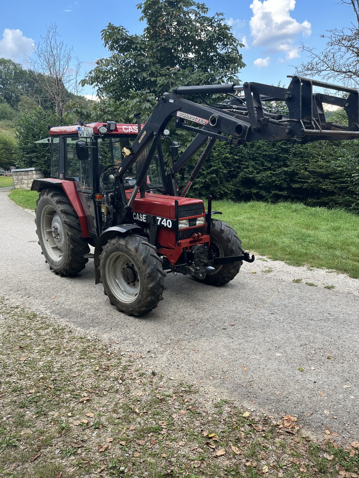 Traktor типа Case 740, Gebrauchtmaschine в Kirchensittenbach (Фотография 1)