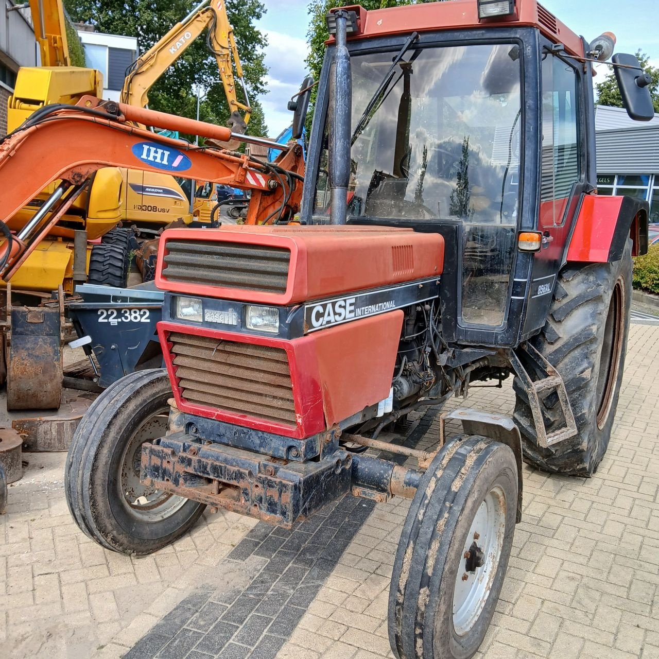 Traktor des Typs Case 856XL, Gebrauchtmaschine in Alblasserdam (Bild 4)