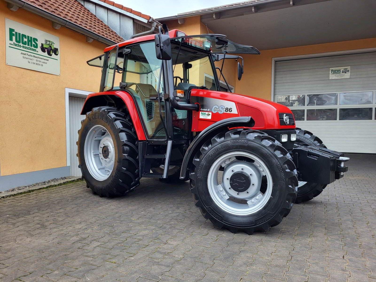 Traktor tip Case CS 86 mit Druckluft und Frontgewichten, Gebrauchtmaschine in Laaber (Poză 2)