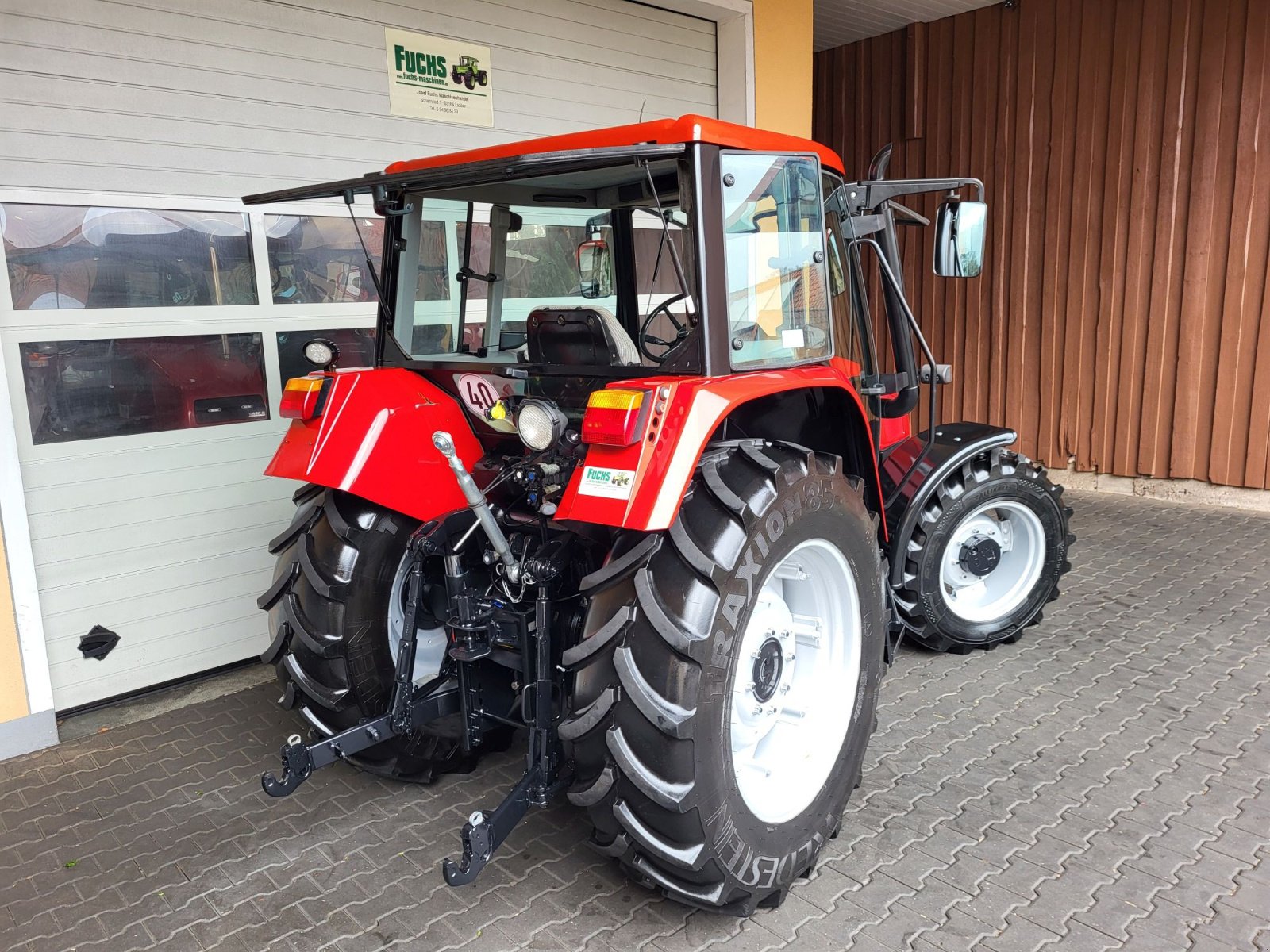 Traktor tip Case CS 86 mit Druckluft und Frontgewichten, Gebrauchtmaschine in Laaber (Poză 3)