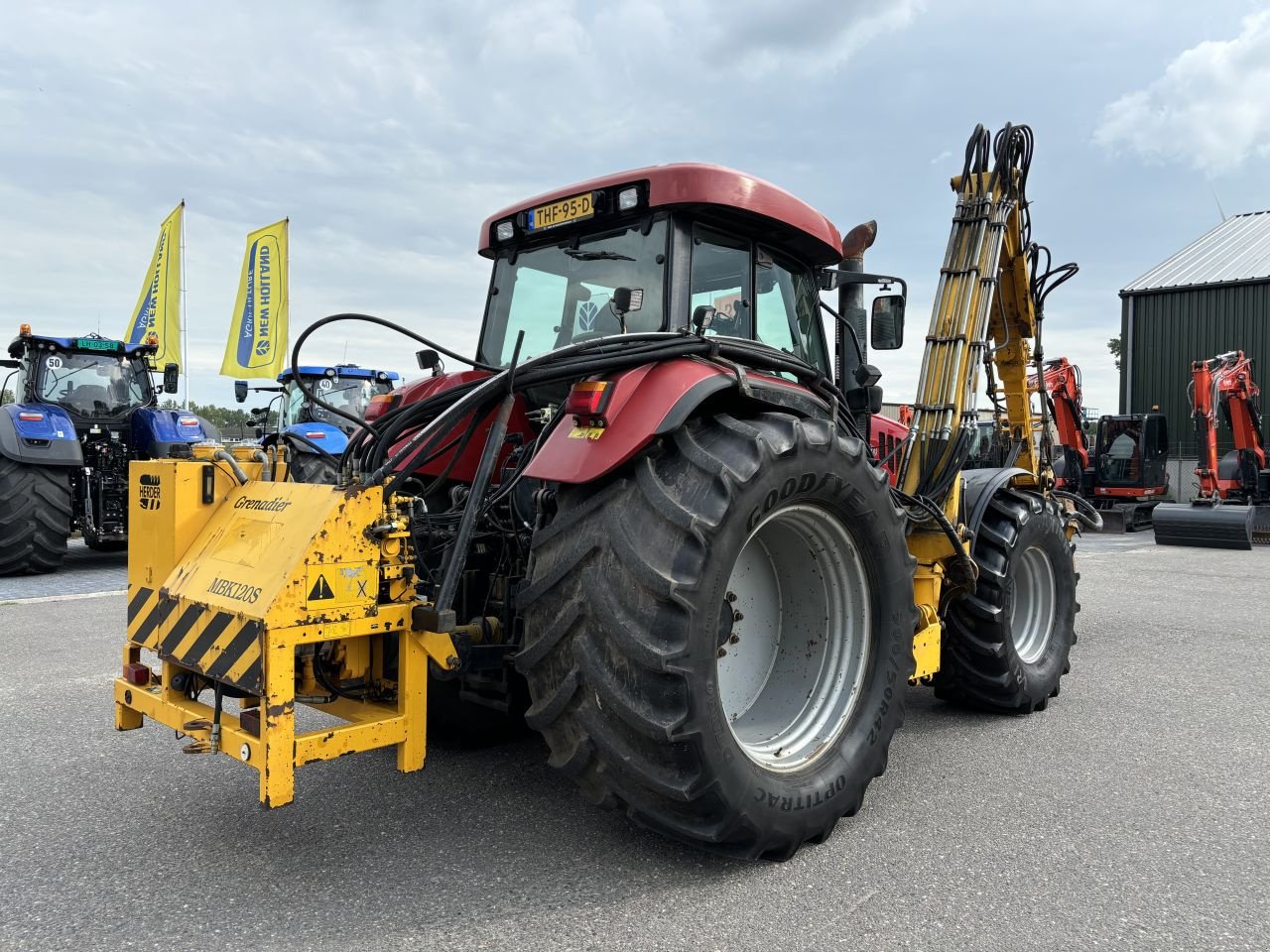 Traktor des Typs Case CVX 140, Gebrauchtmaschine in Heerenveen (Bild 7)