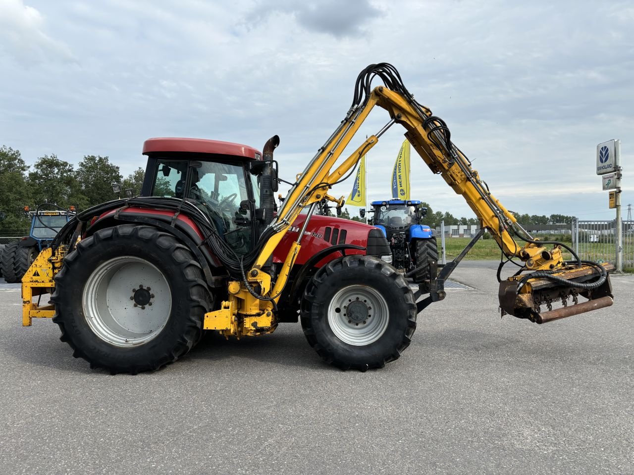 Traktor des Typs Case CVX 140, Gebrauchtmaschine in Heerenveen (Bild 8)