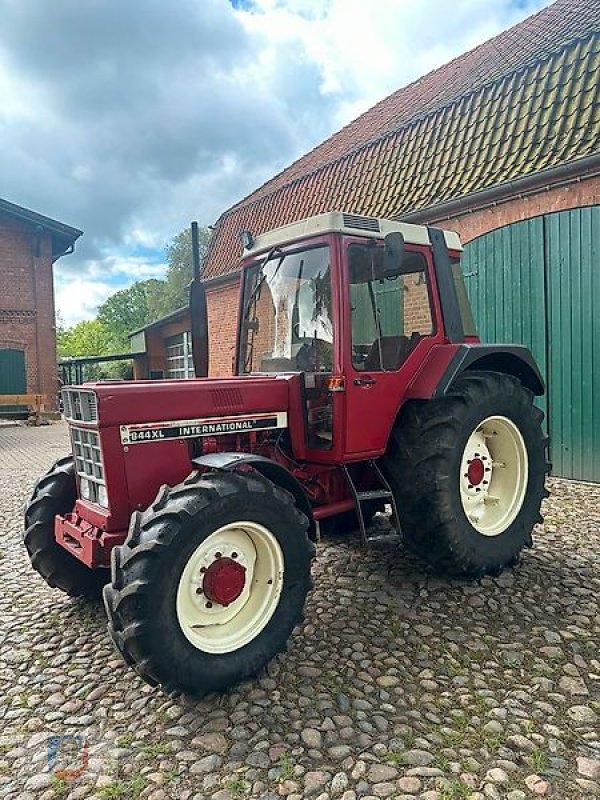 Traktor Türe ait Case IHC 844 XL Allrad Schlepper Traktor – TÜV Neu inkl. MwSt., Gebrauchtmaschine içinde Fitzen (resim 16)