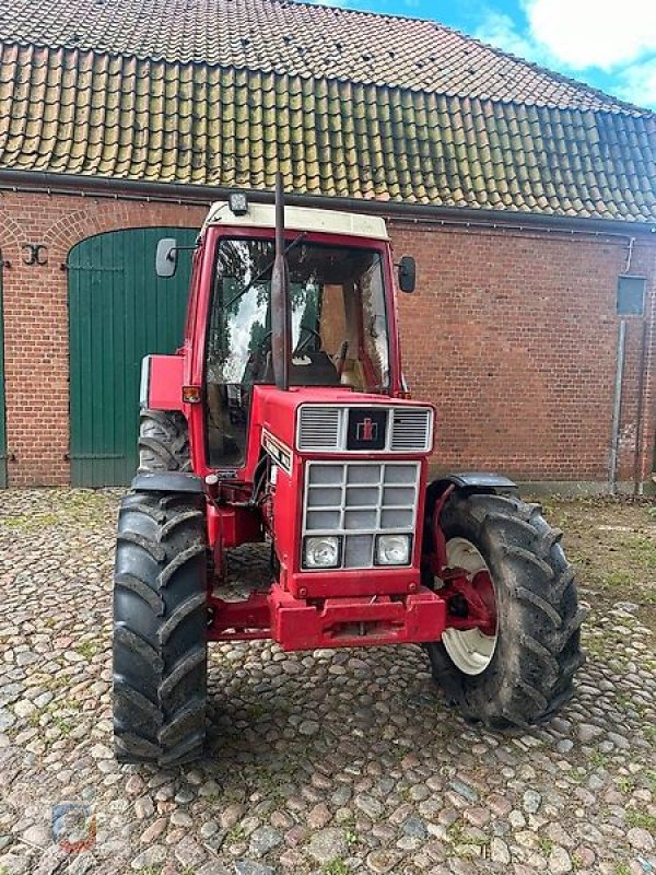 Traktor Türe ait Case IHC 844 XL Allrad Schlepper Traktor – TÜV Neu inkl. MwSt., Gebrauchtmaschine içinde Fitzen (resim 2)