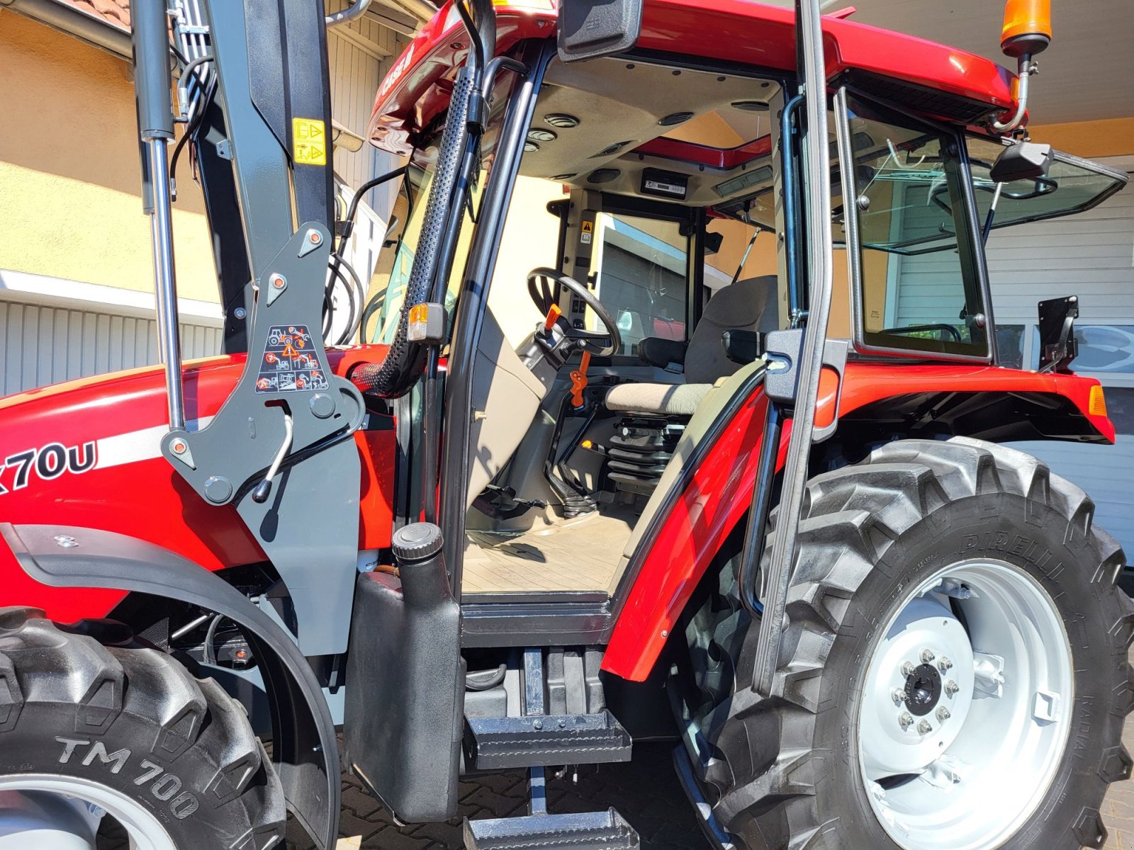 Traktor of the type Case JX 70U mit neuem Stoll-Industriefrontlader, Gebrauchtmaschine in Laaber (Picture 4)