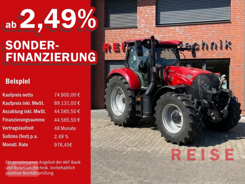 Traktor typu Case Maxxum 125 MC AD 8, Gebrauchtmaschine v Lippetal / Herzfeld (Obrázok 1)