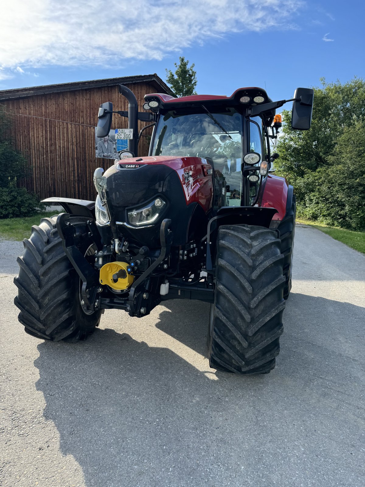 Traktor Türe ait Case Maxxum, Gebrauchtmaschine içinde Beckstetten (resim 1)