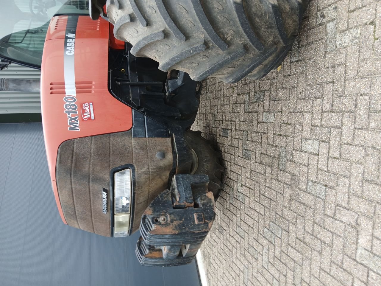 Traktor van het type Case Mx 180, Gebrauchtmaschine in Loosbroek (Foto 4)