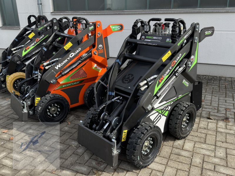 Traktor of the type Cast Group WorkyQuad SSQ Eco Minilader Elektrolader Hoflader Skidsteer Kompaktlader Hoftrac, Neumaschine in Bruckmühl (Picture 1)