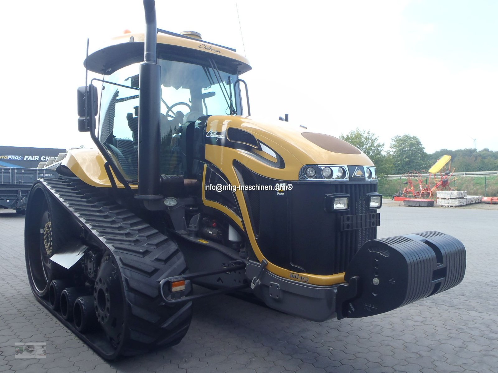 Traktor van het type Challenger MT 765 C 6604 h GPS, Gebrauchtmaschine in Gescher (Foto 3)