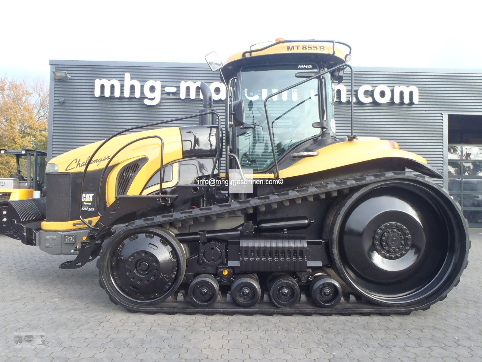 Traktor типа Challenger MT 855 B, nur 6783 h, Gebrauchtmaschine в Gescher (Фотография 2)