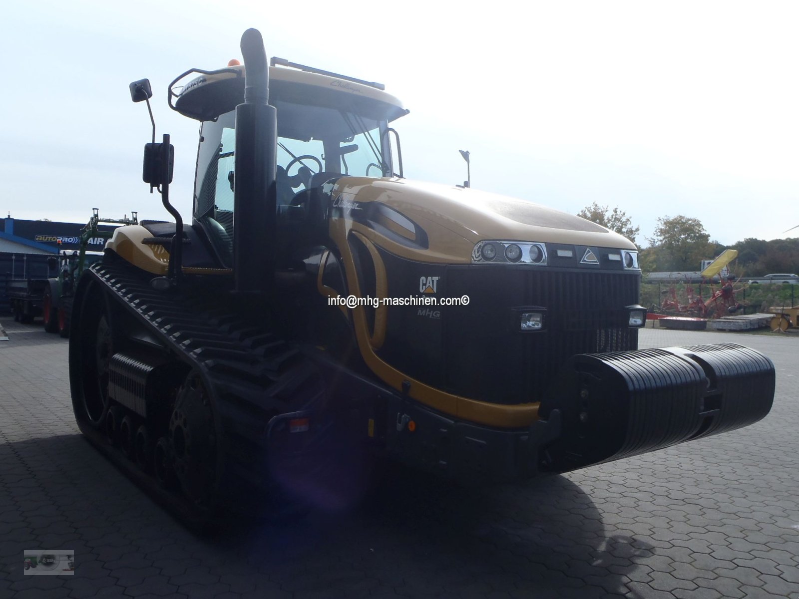 Traktor van het type Challenger MT 875 C , neue Laufbänder, Gebrauchtmaschine in Gescher (Foto 3)