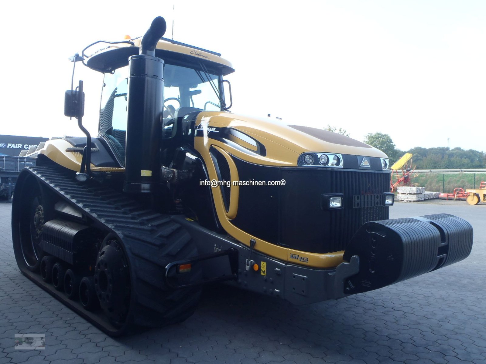 Traktor van het type Challenger MT 875 E Hubwerk GPS/RTK, Gebrauchtmaschine in Gescher (Foto 3)