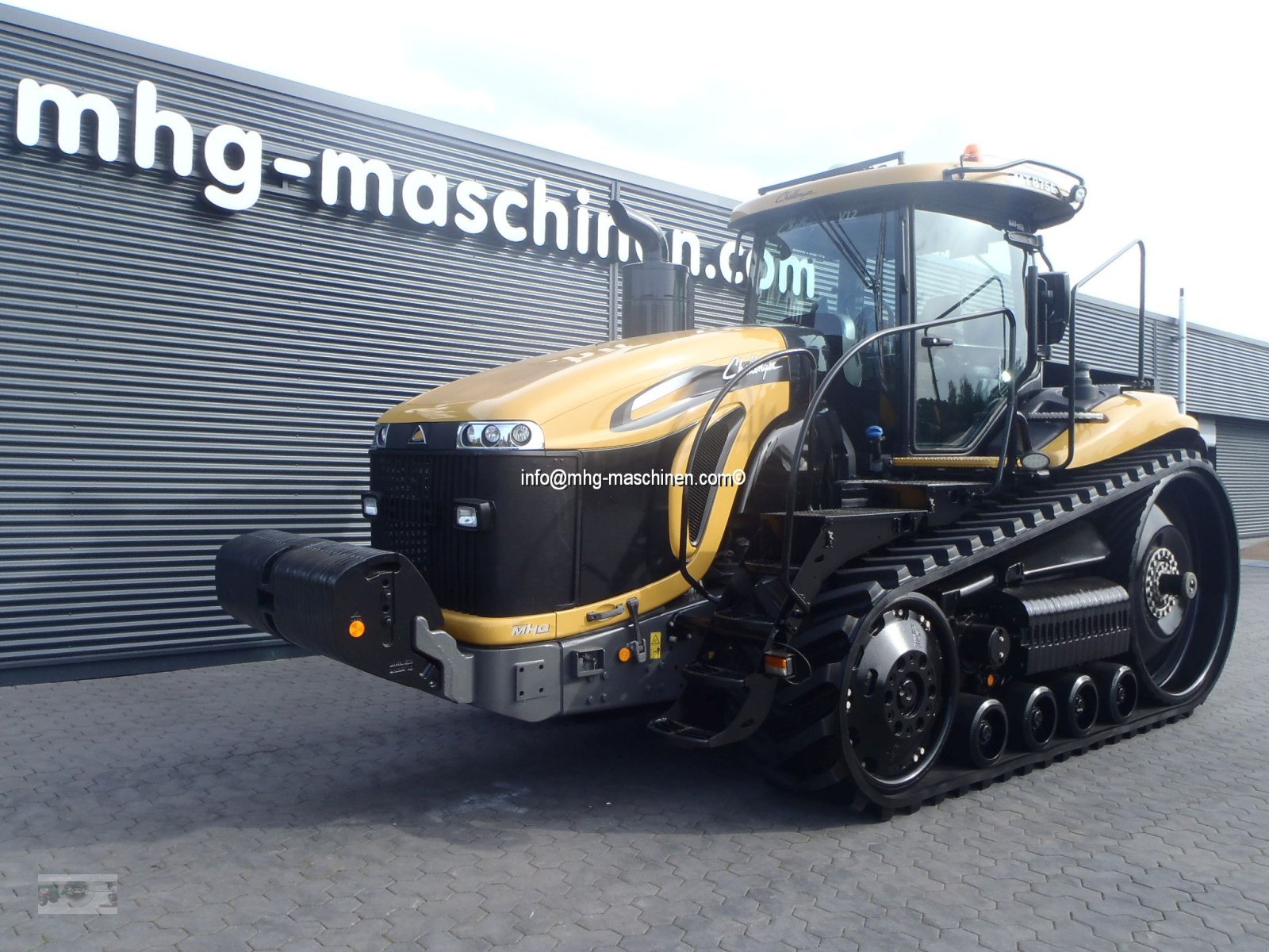 Traktor des Typs Challenger MT 875 E neue Laufbänder, Gebrauchtmaschine in Gescher (Bild 2)