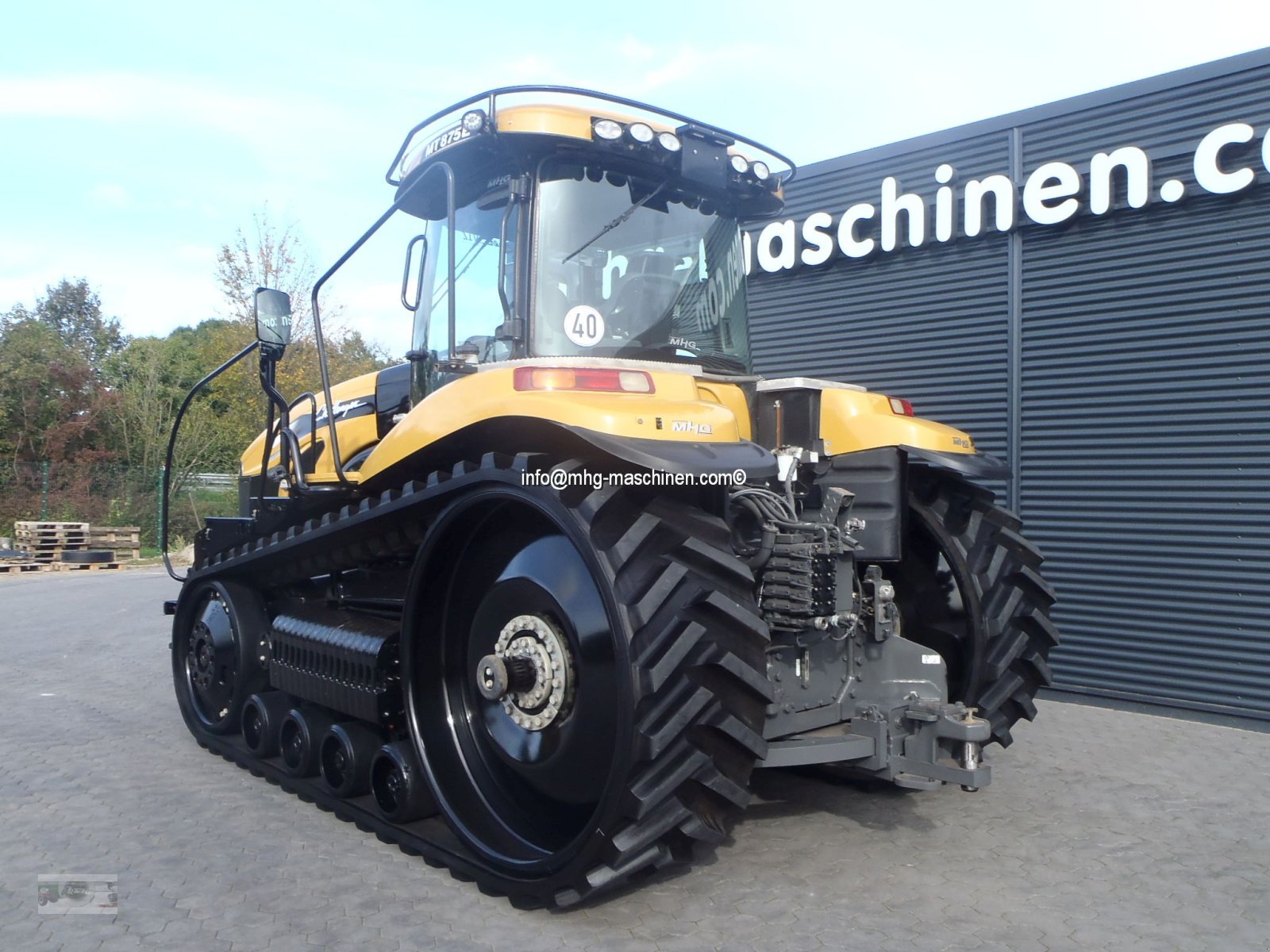 Traktor a típus Challenger MT 875 E neue Laufbänder, Gebrauchtmaschine ekkor: Gescher (Kép 4)