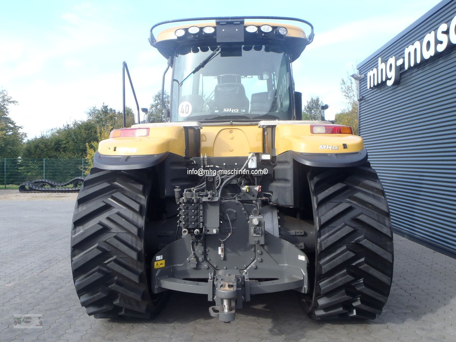 Traktor des Typs Challenger MT 875 E neue Laufbänder, Gebrauchtmaschine in Gescher (Bild 5)