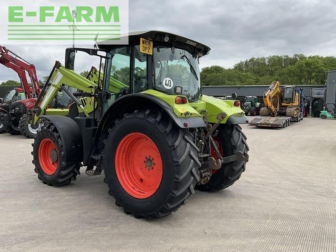 Traktor типа CLAAS 530 arion tractor (st19904), Gebrauchtmaschine в SHAFTESBURY (Фотография 8)