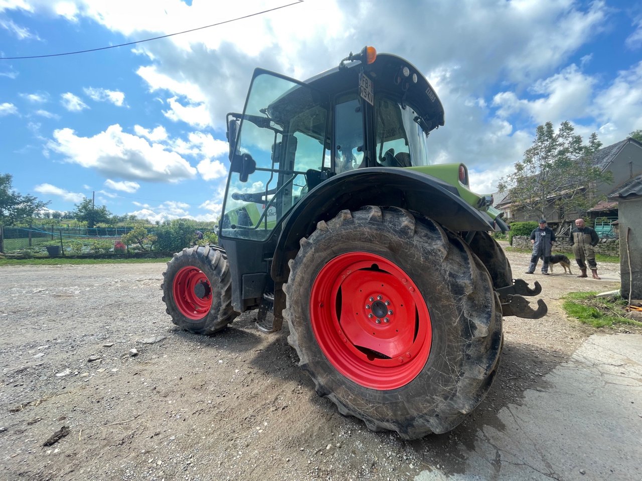 Traktor Türe ait CLAAS 610, Gebrauchtmaschine içinde MORLHON LE HAUT (resim 11)