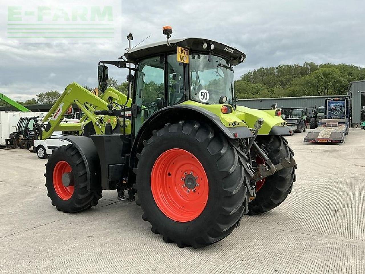 Traktor typu CLAAS 650 arion tractor (st20279), Gebrauchtmaschine w SHAFTESBURY (Zdjęcie 5)