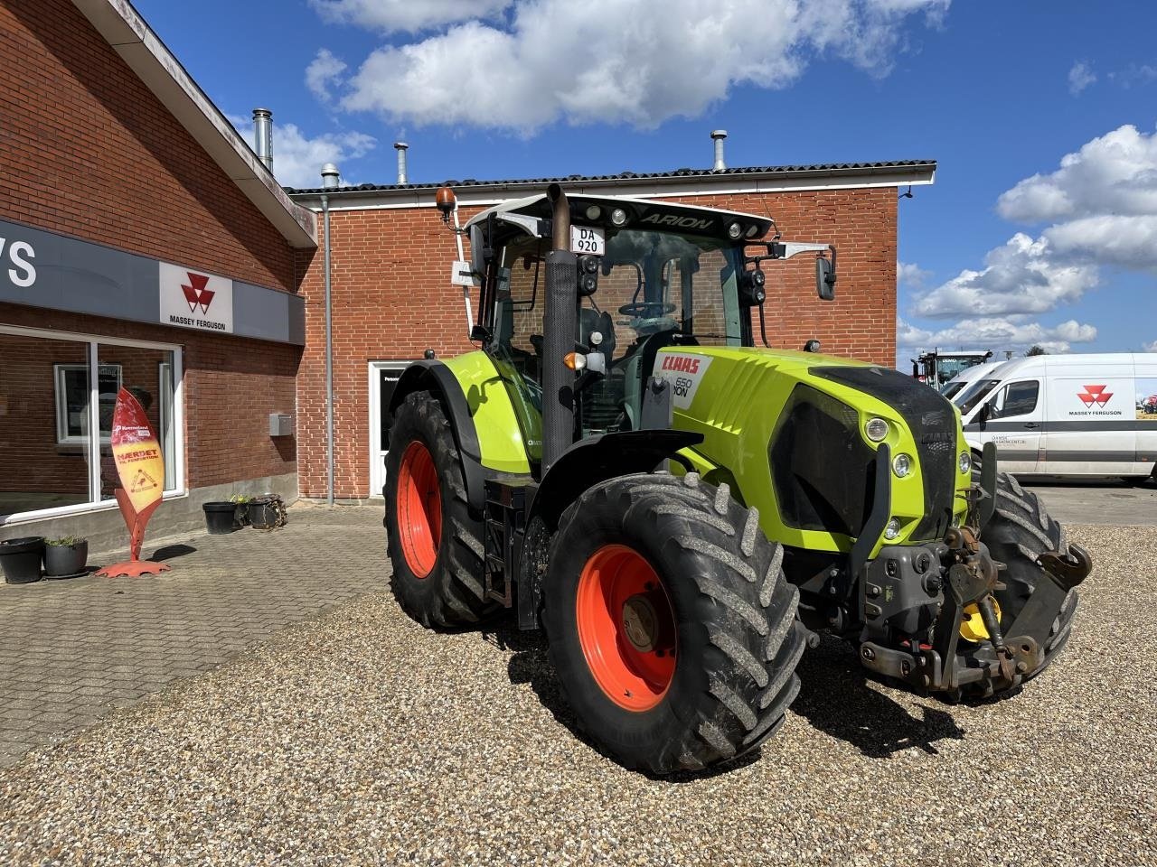 Traktor tip CLAAS 650 ARION, Gebrauchtmaschine in Toftlund (Poză 2)