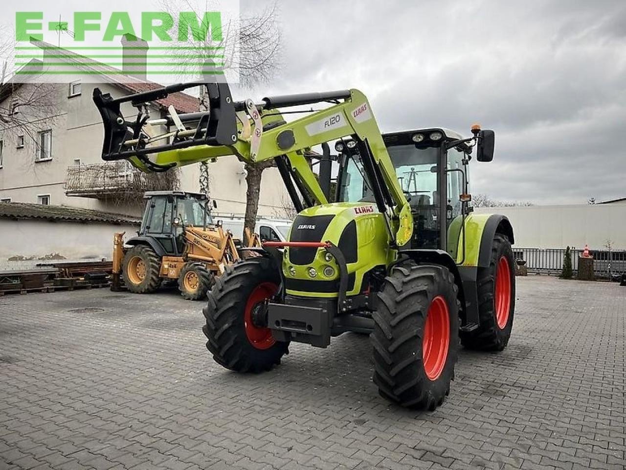 Traktor Türe ait CLAAS ares 617 atz + claas fl120 ATZ, Gebrauchtmaschine içinde DAMAS?AWEK (resim 2)