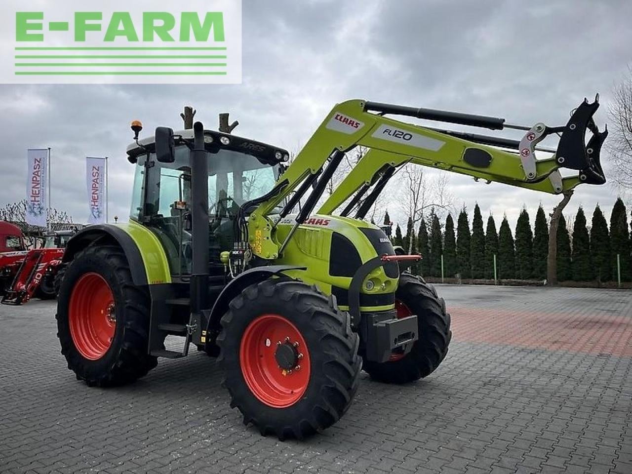 Traktor του τύπου CLAAS ares 617 atz + claas fl120 ATZ, Gebrauchtmaschine σε DAMAS?AWEK (Φωτογραφία 4)