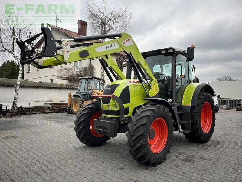 Traktor typu CLAAS ares 617 atz + claas fl120 ATZ, Gebrauchtmaschine w DAMAS?AWEK (Zdjęcie 1)