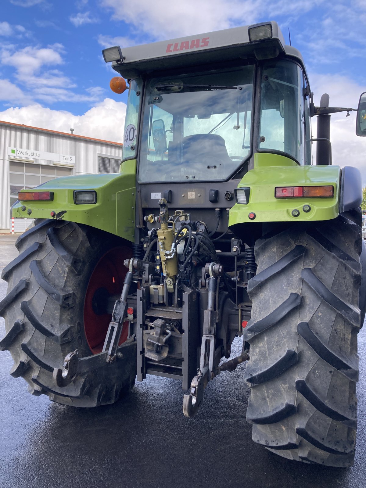 Traktor des Typs CLAAS Ares 656 RZ, Gebrauchtmaschine in Wülfershausen an der Saale (Bild 9)