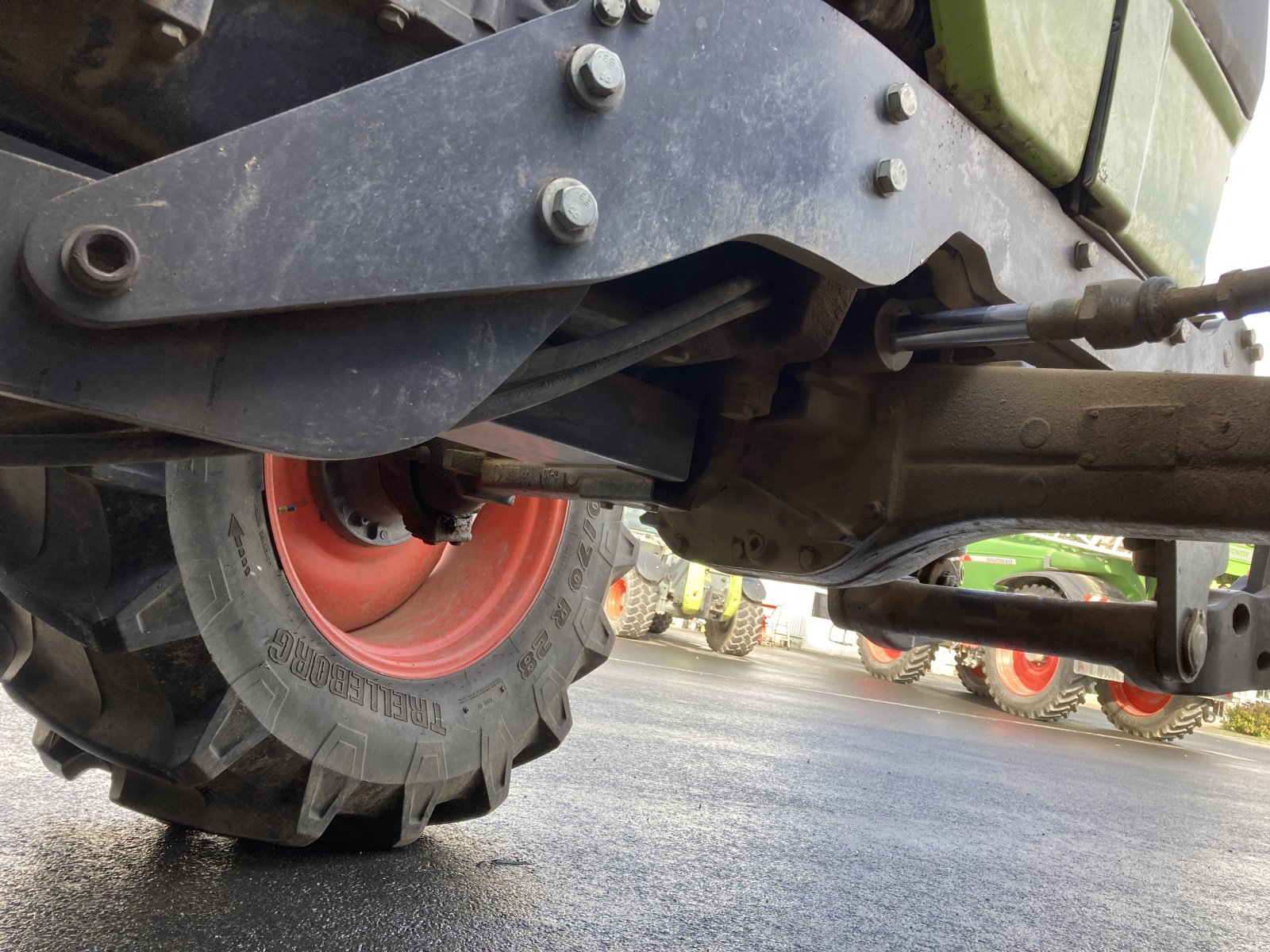 Traktor des Typs CLAAS Ares 656 RZ, Gebrauchtmaschine in Wülfershausen an der Saale (Bild 19)