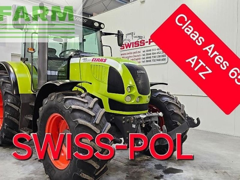 Traktor typu CLAAS ares 657 atz ATZ, Gebrauchtmaschine w MORDY