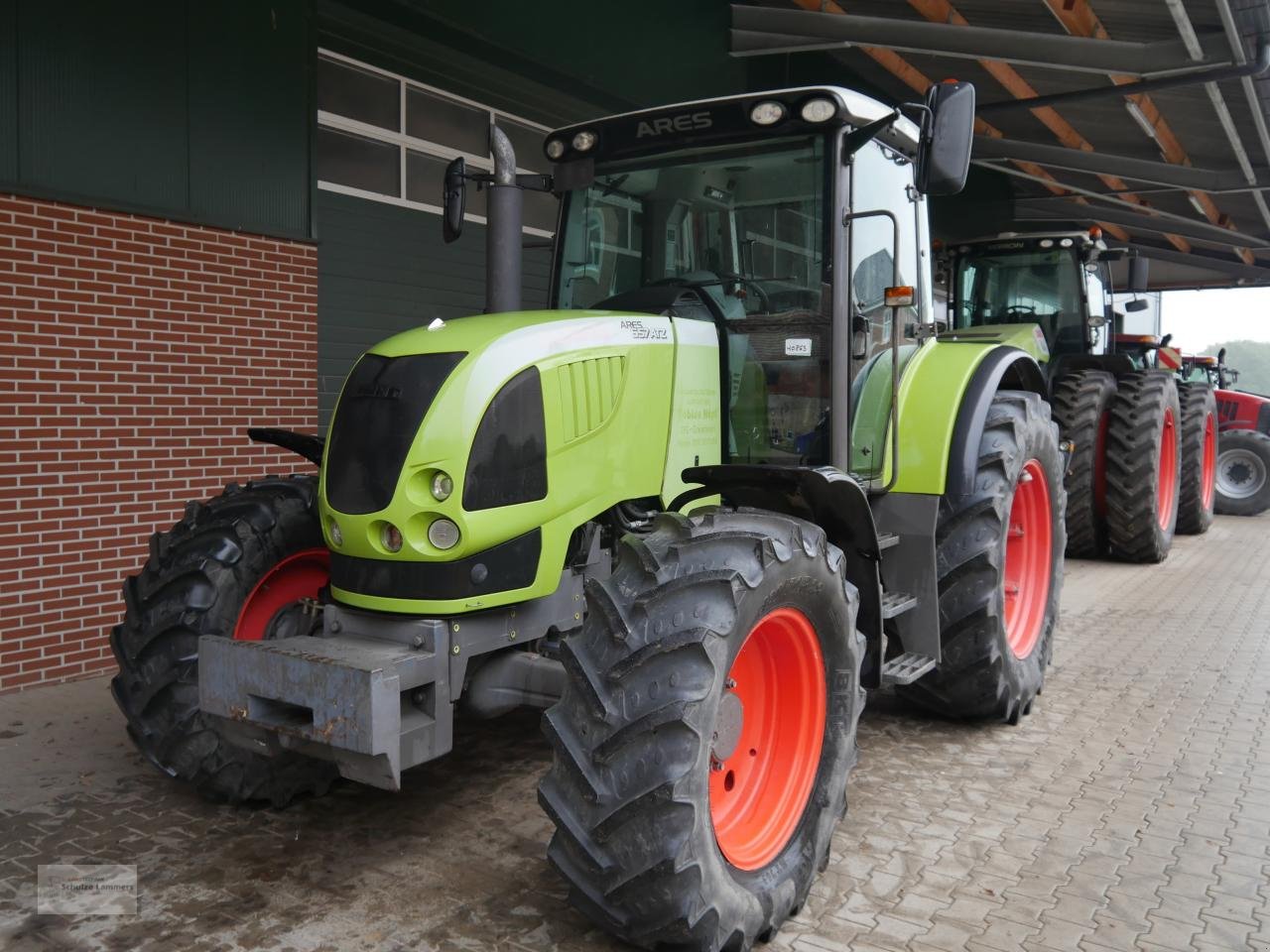 Traktor Türe ait CLAAS Ares 657 ATZ, Gebrauchtmaschine içinde Borken (resim 3)