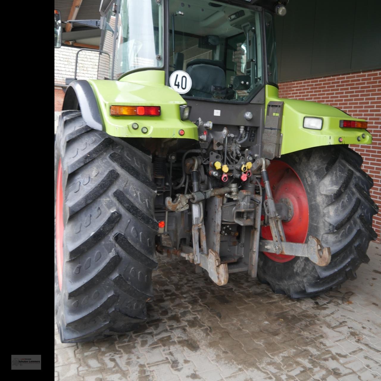 Traktor del tipo CLAAS Ares 657 ATZ, Gebrauchtmaschine en Borken (Imagen 7)