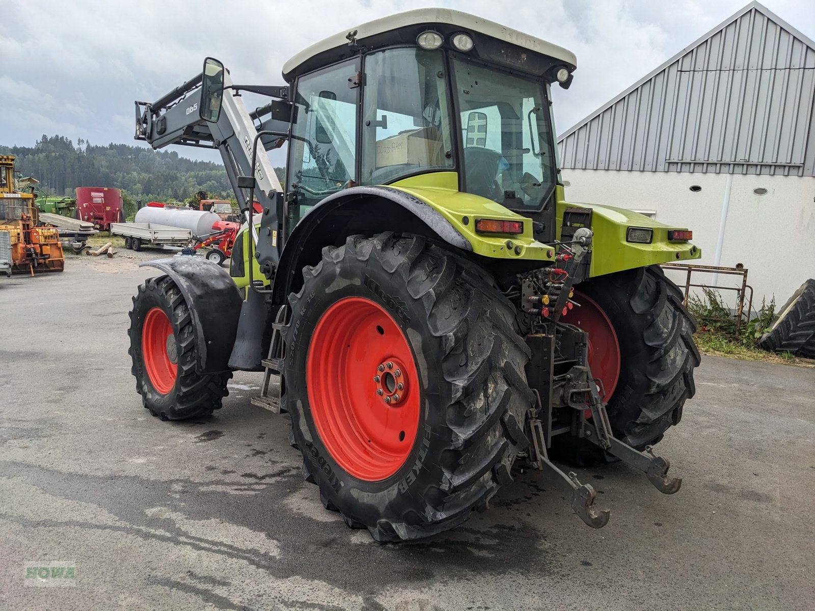 Traktor typu CLAAS Ares 657 ATZ, Gebrauchtmaschine w Neusorg (Zdjęcie 5)