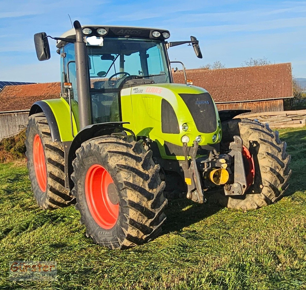 Traktor van het type CLAAS Ares 697 ATZ, Gebrauchtmaschine in Mitterfels (Foto 1)