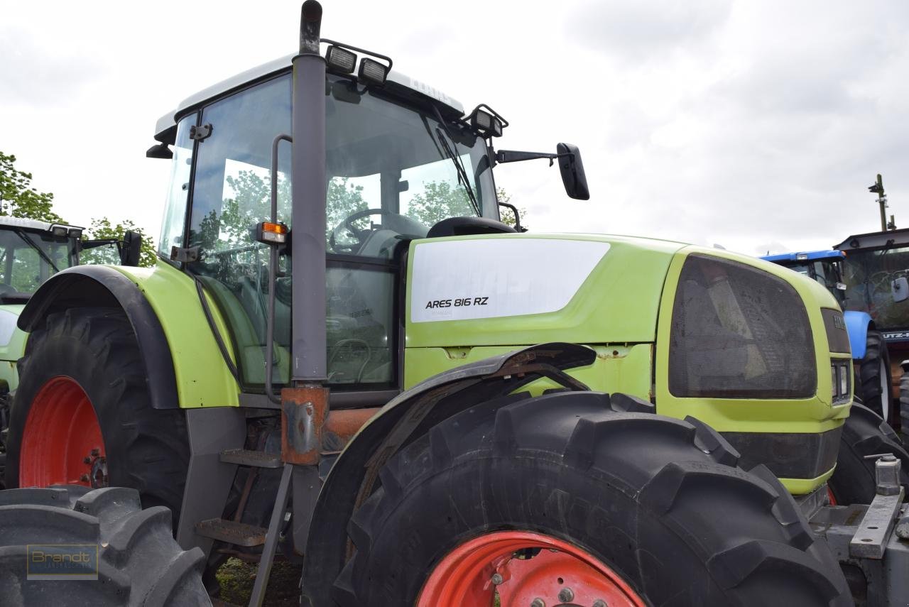 Traktor Türe ait CLAAS Ares 816 RZ, Gebrauchtmaschine içinde Oyten (resim 3)