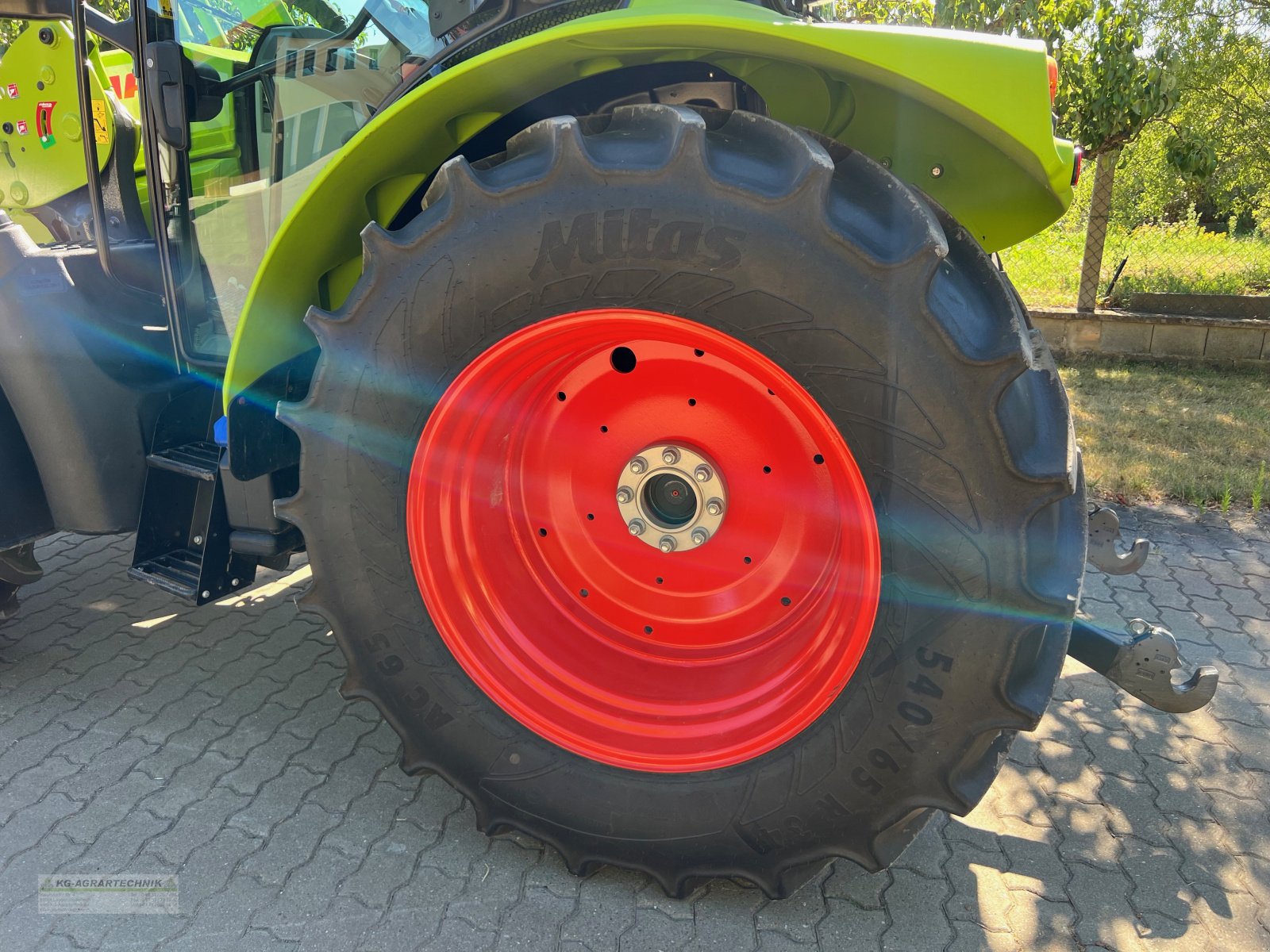 Traktor a típus CLAAS Arion 410 / 420 CIS Panoramic Frontlader Vollausstattung, Gebrauchtmaschine ekkor: Langensendelbach (Kép 7)