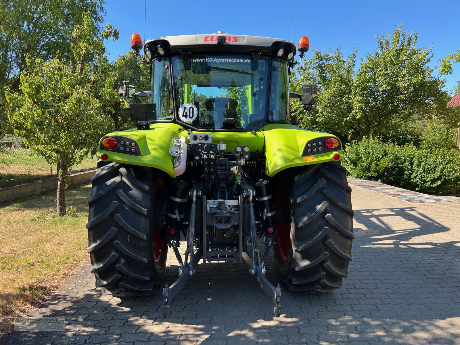 Traktor a típus CLAAS Arion 410 / 420 CIS Panoramic Frontlader Vollausstattung, Gebrauchtmaschine ekkor: Langensendelbach (Kép 15)