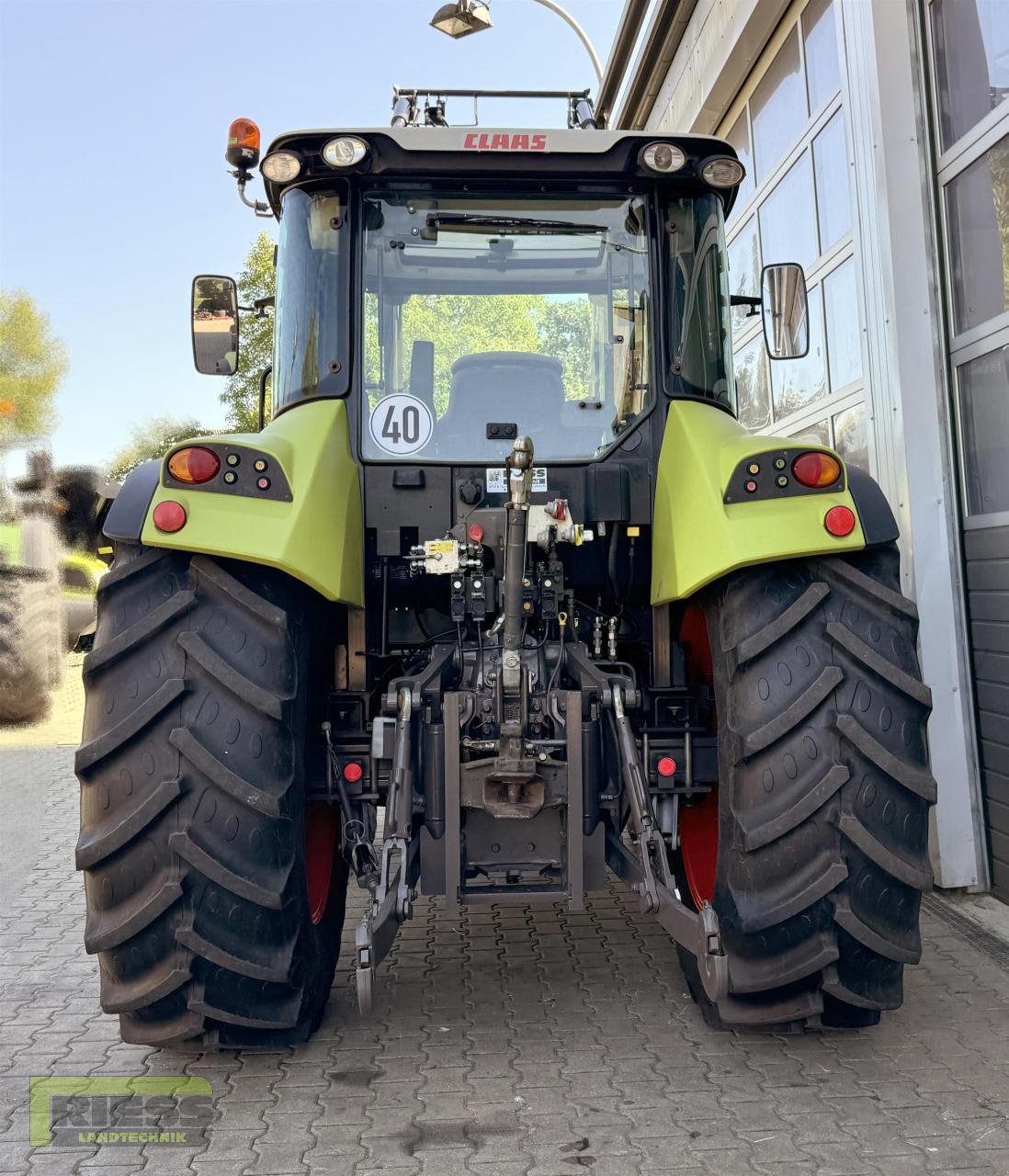 Traktor del tipo CLAAS ARION 410 CIS A21 + FL 100 e, Gebrauchtmaschine en Homberg (Ohm) - Maulbach (Imagen 3)