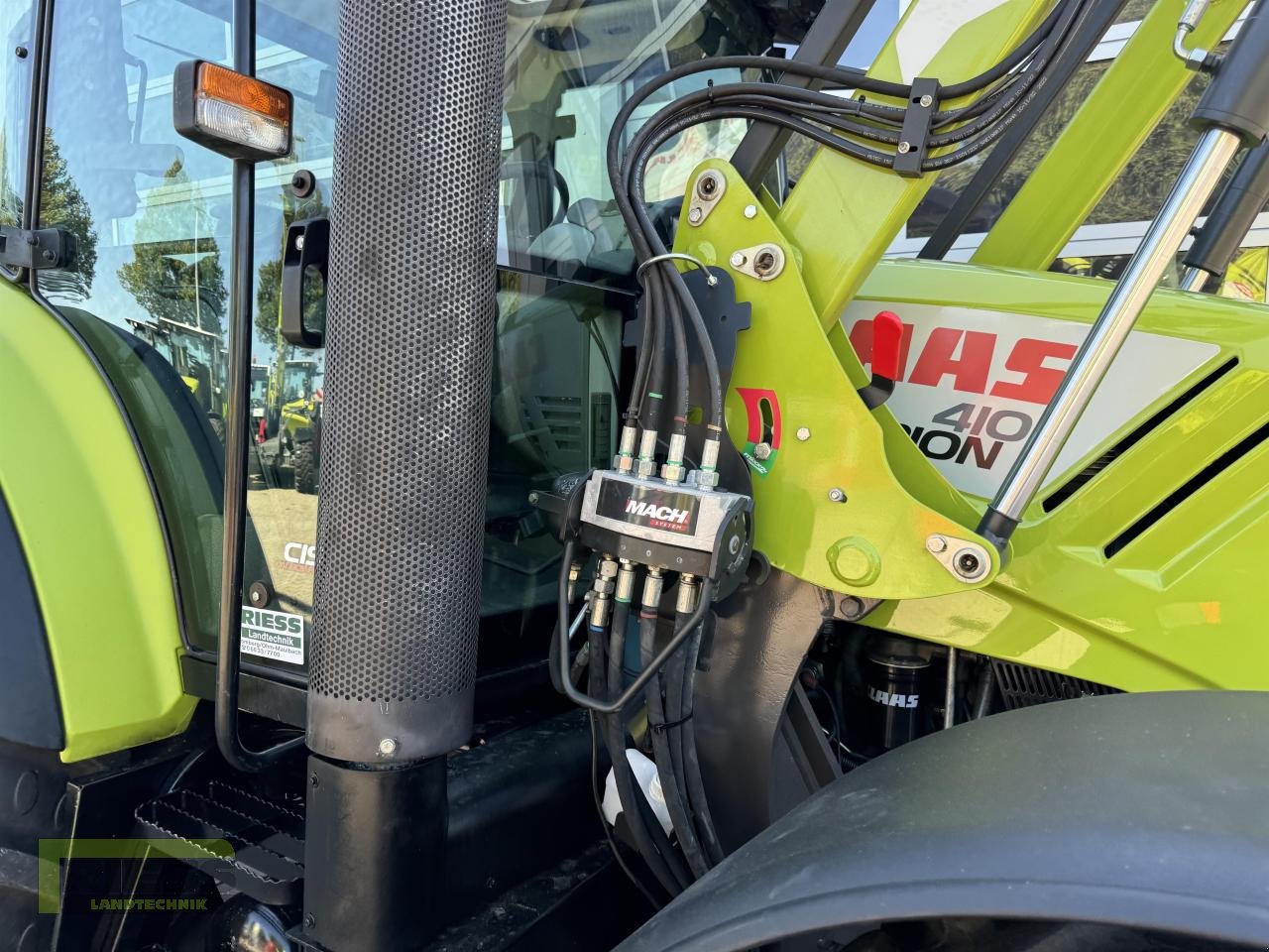 Traktor typu CLAAS ARION 410 CIS A21 + FL 100 e, Gebrauchtmaschine w Homberg (Ohm) - Maulbach (Zdjęcie 22)