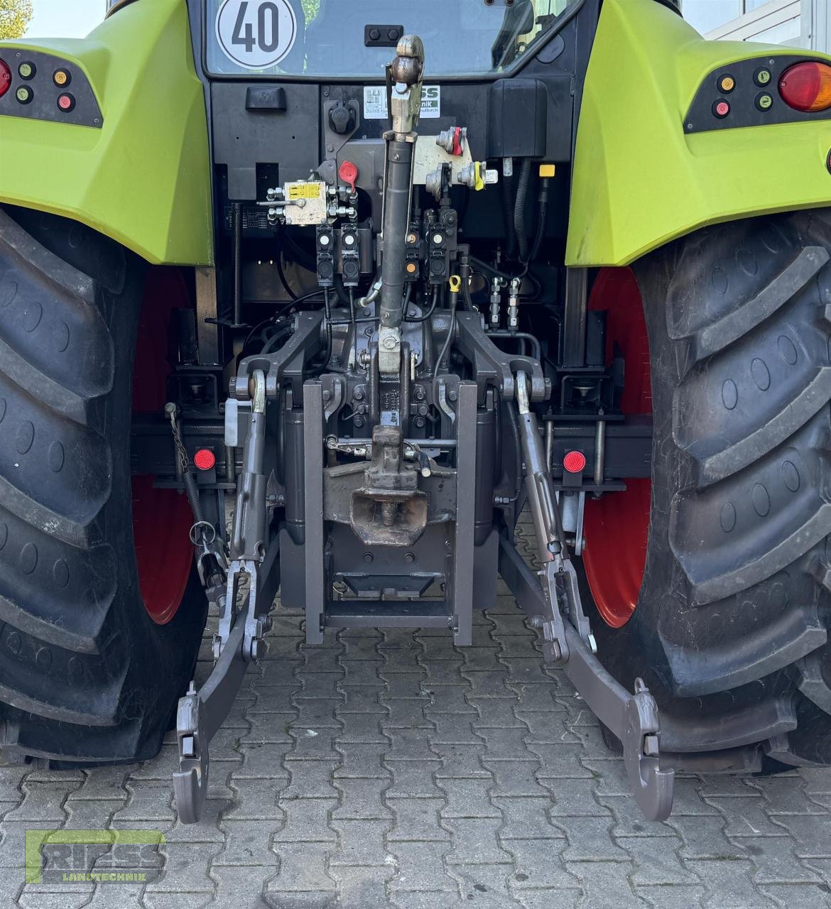 Traktor typu CLAAS ARION 410 CIS A21, Gebrauchtmaschine w Homberg (Ohm) - Maulbach (Zdjęcie 8)