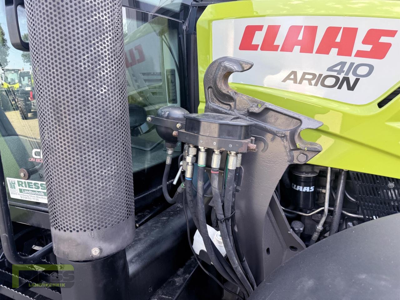 Traktor typu CLAAS ARION 410 CIS A21, Gebrauchtmaschine w Homberg (Ohm) - Maulbach (Zdjęcie 10)