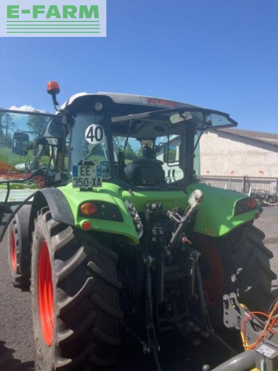 Traktor Türe ait CLAAS arion 410, Gebrauchtmaschine içinde SAINTE-GENEVIÈVE-SUR-ARGENCE (resim 3)